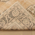 Vintage Isparta Turkish Area Rug 6x9 ft — Orange Floral