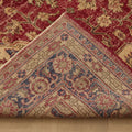 Vintage Isparta Turkish Area Rug 6x10 ft — Red & Beige maximalist