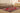 Vintage Isparta Turkish Area Rug 6x9 ft — Red & Blue Floral