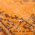 Vintage Manisa Turkish Area Rug 5x9 ft — Orange Overdyed