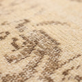 Vintage Manisa Turkish Area Rug 5x8 ft — Beige & Brown Floral (No. 40343)