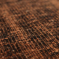Vintage Manisa Turkish Area Rug 6x9 ft — Brown & Black Overdyed