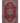 Vintage Isparta Turkish Area Rug 4x8 ft — Red & Beige Floral