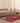 Vintage Isparta Turkish Area Rug 4x8 ft — Red & Beige Floral