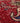 Vintage Isparta Turkish Area Rug 4x8 ft — Red & Beige Floral