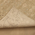 Vintage Manisa Turkish Area Rug 5x9 ft — Beige Distressed