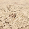 Vintage Manisa Turkish Area Rug 5x9 ft — Beige Floral