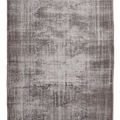 Vintage Manisa Turkish Area Rug 6x9 ft — Gray Overdyed