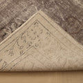 Vintage Manisa Turkish Area Rug 6x9 ft — Gray Overdyed