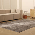Vintage Manisa Turkish Area Rug 5x8 ft — Gray Overdyed