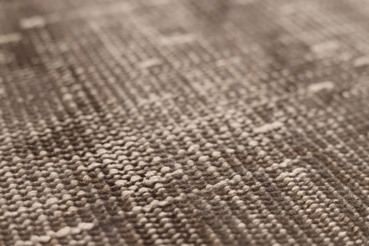 Vintage Manisa Turkish Area Rug 5x8 ft — Gray Overdyed