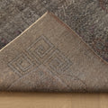 Vintage Isparta Turkish Area Rug 5x9 ft — Gray Overdyed (No. 40419)