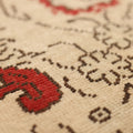 Vintage Isparta Turkish Area Rug 5x9 ft — Beige & Red Floral