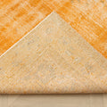 Vintage Manisa Turkish Area Rug 5x9 ft — Orange Overdyed (No. 40531)