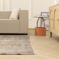 Vintage Manisa Turkish Area Rug 5x9 ft — Brown Overdyed