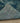 Vintage Isparta Turkish Area Rug 5x7 ft — Blue Overdyed