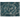Blue and gray patterned rug on a white background