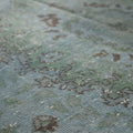 Vintage Isparta Turkish Area Rug 5x9 ft — Blue Overdyed (No. 40564)