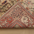 Vintage Isparta Turkish Area Rug 6x10 ft — Orange & Beige Floral (No. 40572)