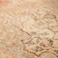 Vintage Isparta Turkish Area Rug 6x10 ft — Orange & Brown Floral (No. 40574)