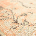 Vintage Manisa Turkish Area Rug 5x9 ft — Orange Floral (No. 40592)