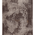Vintage Isparta Turkish Area Rug 6x10 ft — Gray Floral