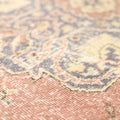 Vintage Isparta Turkish Area Rug 5x8 ft — Red & Beige Floral (No. 40603)