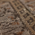 Vintage Manisa Turkish Area Rug 5x9 ft — Beige & Brown Distressed (No. 40631)