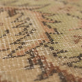 Vintage Manisa Turkish Area Rug 5x9 ft — Orange & Green Floral