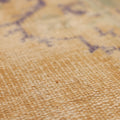 Vintage Manisa Turkish Area Rug 6x9 ft — Orange & Blue Distressed (No. 40666)