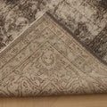 Vintage Isparta Turkish Area Rug 6x10 ft — Gray Overdyed (No. 40668)