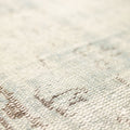 Vintage Manisa Turkish Area Rug 5x9 ft — Blue & White Overdyed (No. 40670)