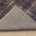 Vintage Isparta Turkish Area Rug 5x8 ft — Purple & Pink Overdyed