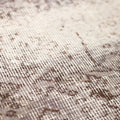 Vintage Isparta Turkish Area Rug 5x7 ft — Gray Overdyed