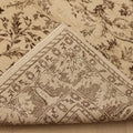 Vintage Isparta Turkish Area Rug 6x10 ft — Orange & Brown Floral (No. 40694)