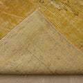 Vintage Manisa Turkish Area Rug 6x9 ft — Yellow Floral