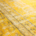 Vintage Manisa Turkish Area Rug 5x9 ft — Yellow Overdyed (No. 40717)