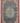 Vintage Isparta Turkish Area Rug 7x10 ft — Blue & Red Floral