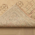 Vintage Manisa Turkish Area Rug 6x10 ft — Beige & Brown Floral (No. 40748)