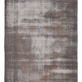 Vintage Isparta Turkish Area Rug 6x10 ft — Brown & Gray Distressed