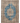 Vintage Isparta Turkish Area Rug 6x9 ft — Blue & Brown Floral
