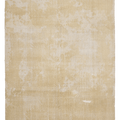 Vintage Isparta Turkish Area Rug 6x9 ft — Beige Distressed