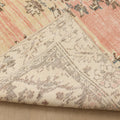Vintage Manisa Turkish Area Rug 5x8 ft — Pink Floral