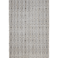 Vintage Manisa Turkish Area Rug 5x8 ft — White Floral