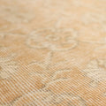 Vintage Isparta Turkish Area Rug 6x10 ft — Orange & Beige Floral (No. 40822)