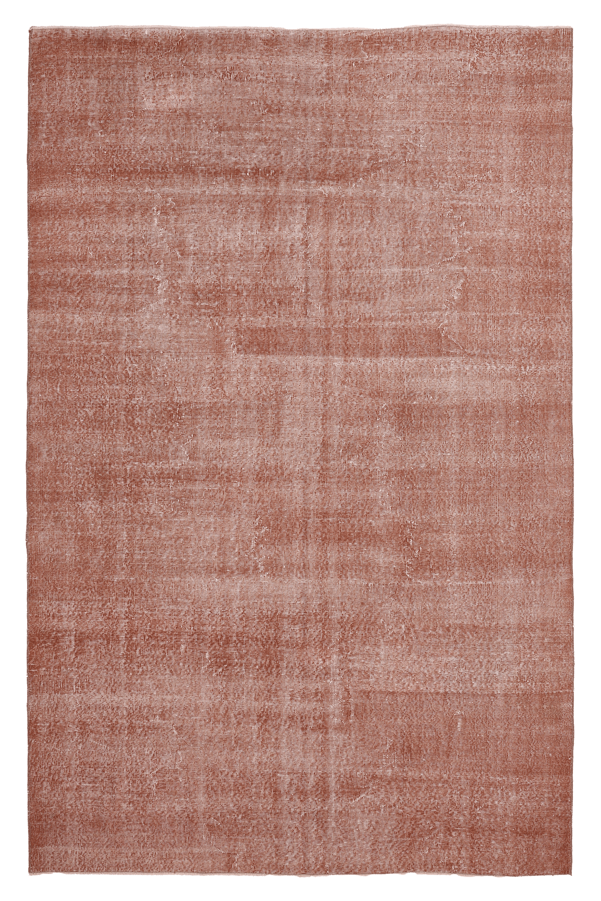 Vintage Isparta Turkish Area Rug 6x10 ft — Red Distressed