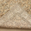 Vintage Isparta Turkish Area Rug 5x8 ft — Orange Floral