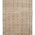 Vintage Isparta Turkish Area Rug 5x8 ft — Orange Floral
