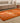 Vintage Isparta Turkish Area Rug 5x8 ft — Orange Floral (No. 40863)