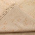 Vintage Muğla Turkish Area Rug 5x7 ft — Beige Floral